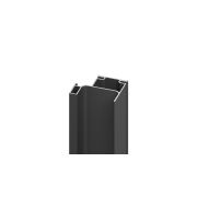 RP054BL.1/000/2900 Ручка-профиль ВЕРТИКАЛЬНАЯ GOLA BALANCE черный (L-образная)