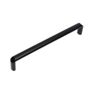 RS296BL.4/160 Ручка-скоба 160мм, матовый чёрный (20)