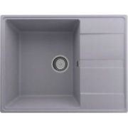 Мойка ULGRAN Quartz PRIMA 650-05, прямоугольная, размер 650х500х200, бетон (05)