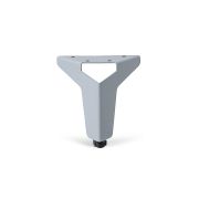 N332GR.2/100 Мебельная опора TOM H-100мм, Серый (нагр. 30 кг)