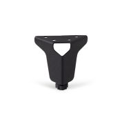 N332BL.2/60 Ножка цокольная TOM  54*54*60 матовый чёрный (нагр. до 30кг)