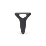 N332BL.2/150 Мебельная опора TOM H-150мм, Матовый чёрный (нагр. 30 кг)