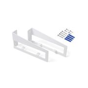 P307W.4 Полкодержатель GATE БЕЛЫЙ (нагрузка до 40кг)