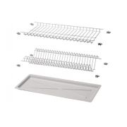 Сушка для посуды белая 800 мм без рамки