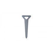 N332GR.2/450 Мебельная опора TOM H-450мм, Серый (нагр. 60 кг)