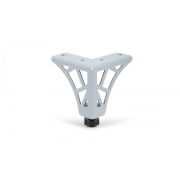 N330GR.2/60 Мебельная опора VISTA H-60мм, Серый (нагр. 30 кг)