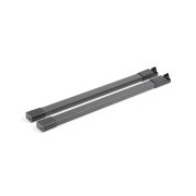 SBR09/GRPH/350 Продольный прямоугольный рейлинг 350мм ГРАФИТ для СТАРТ (ком-т)