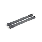 SBR09/GRPH/300 Продольный прямоугольный рейлинг 300мм ГРАФИТ для СТАРТ (ком-т)