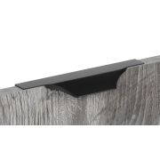 RT114BL.1/96/150  Мебельная ручка WING Матовый чёрный