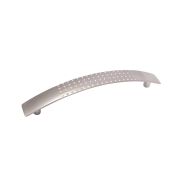 RS002SC.4/128 Ручка скоба ПЕРФОРИРОВАННАЯ (25), матовый хром