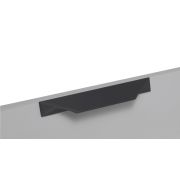 RS157BL.3/96 Мебельная ручка RICK Матовый черный