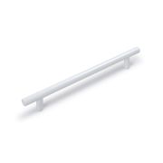 Ручка-скоба  РЕЙЛИНГ RR002W.5 160/210 (20) БЕЛЫЙ  BOYARD