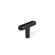 RC330BL.4 Ручка кнопка VIA черный (40)