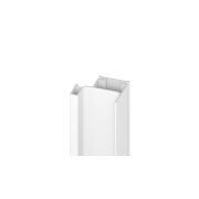 RP054W.1/000/2900 Ручка-профиль ВЕРТИКАЛЬНАЯ GOLA BALANCE белый (L-образная)